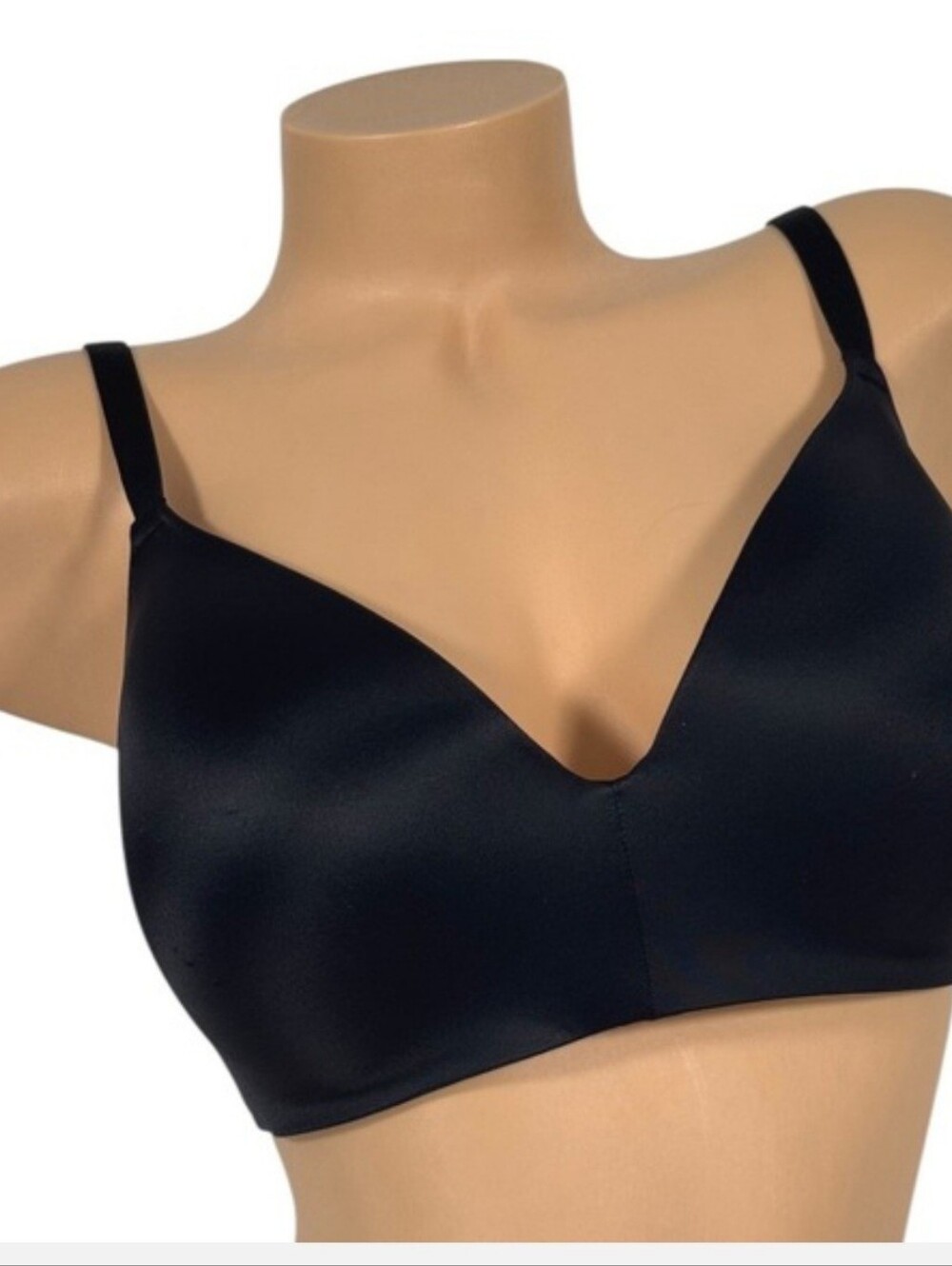 VICTORIA'S SECRET‎ PINK 36DD Wear Everywhere Lightly Lined Wireless Black Bra